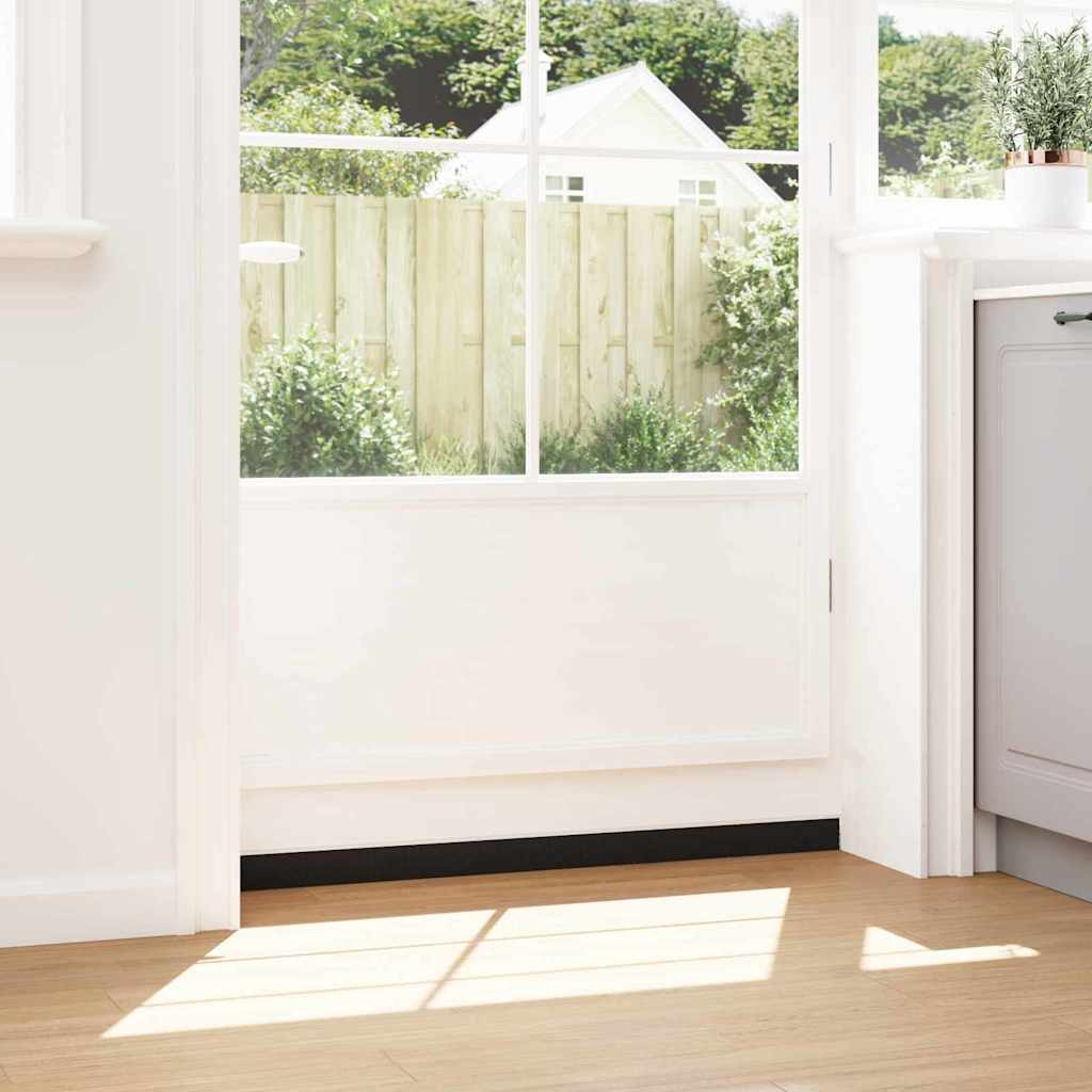 Σφραγίδες πόρτας με βούρτσες που προσαρτώνται 2 pcs Λευκό