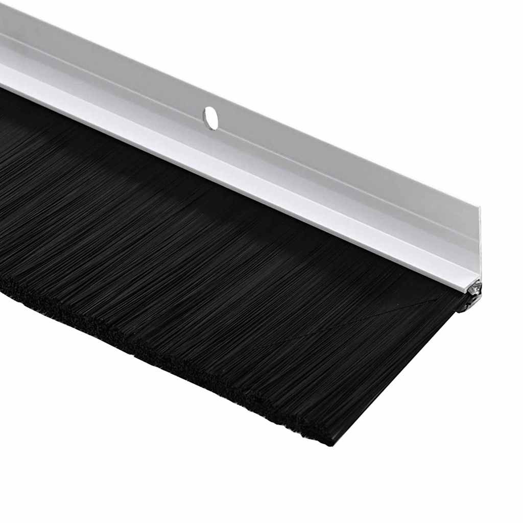 Σφραγίδες πόρτας με βούρτσες που προσαρτώνται 12 pcs Λευκό