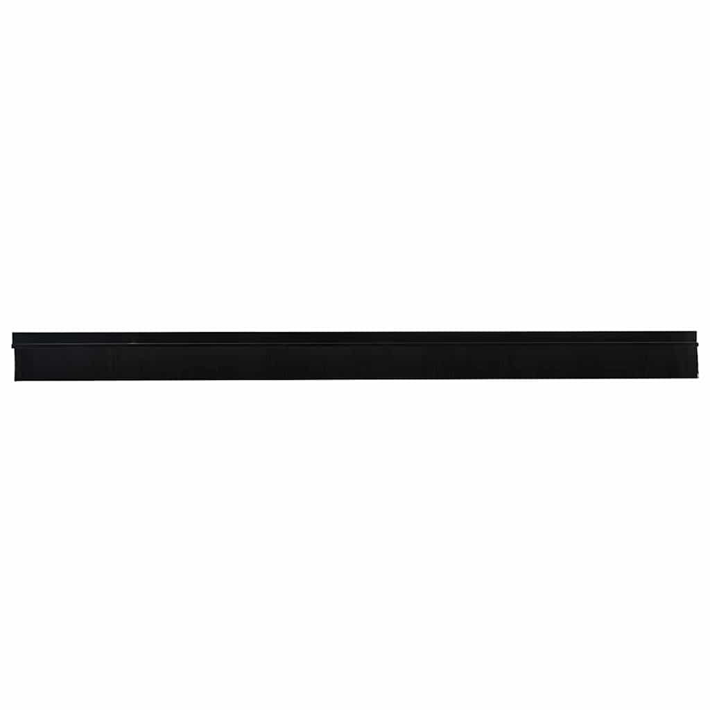Αυτοκόλλητες σφραγίδες πόρτας 6 pcs Μαύρο 100 cm