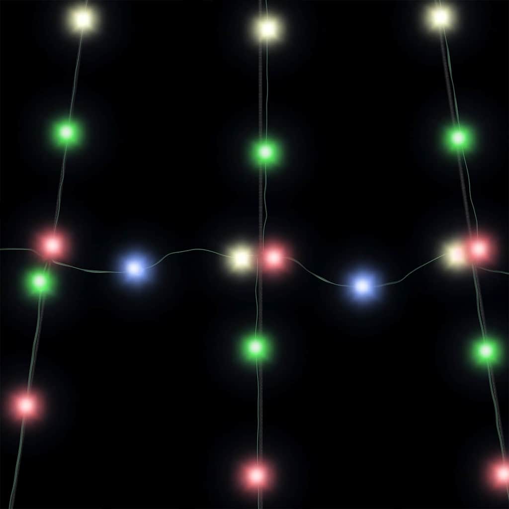 Χριστουγεννιάτικο Δέντρο LED με Σφήνες Εδάφους Πολύχρωμο 306 εκ - Pakobazaar