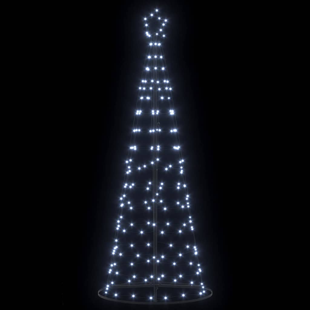 LED Χριστουγεννιάτικο Δέντρο με βάση Ψυχρό λευκό 250 cm Σίδερο