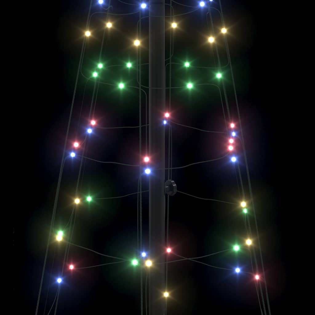 LED Χριστουγεννιάτικο Δέντρο EKENAS 250 εκ. 390 LED Πολύχρωμο