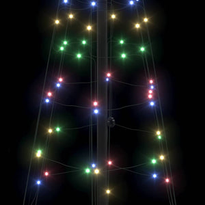 LED Χριστουγεννιάτικο Δέντρο EKENAS 250 εκ. 390 LED Πολύχρωμο