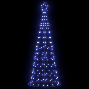 LED Χριστουγεννιάτικο Δέντρο με 390 LED Μπλε 250 cm Σίδερο