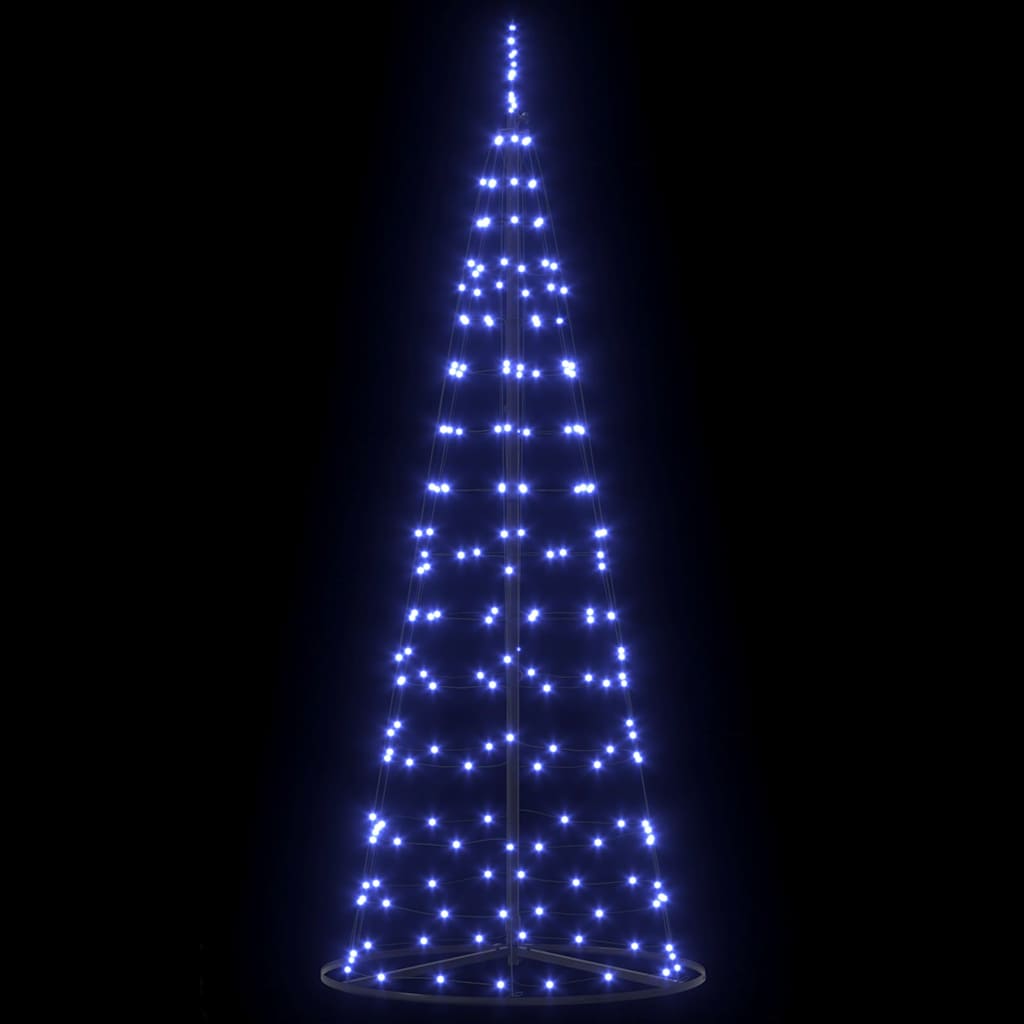 LED Χριστουγεννιάτικο Δέντρο με 390 LED Μπλε 250 cm Σίδερο
