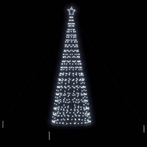 LED Χριστουγεννιάτικο Δέντρο με βάση Ψυχρό λευκό 400 cm Σίδερο