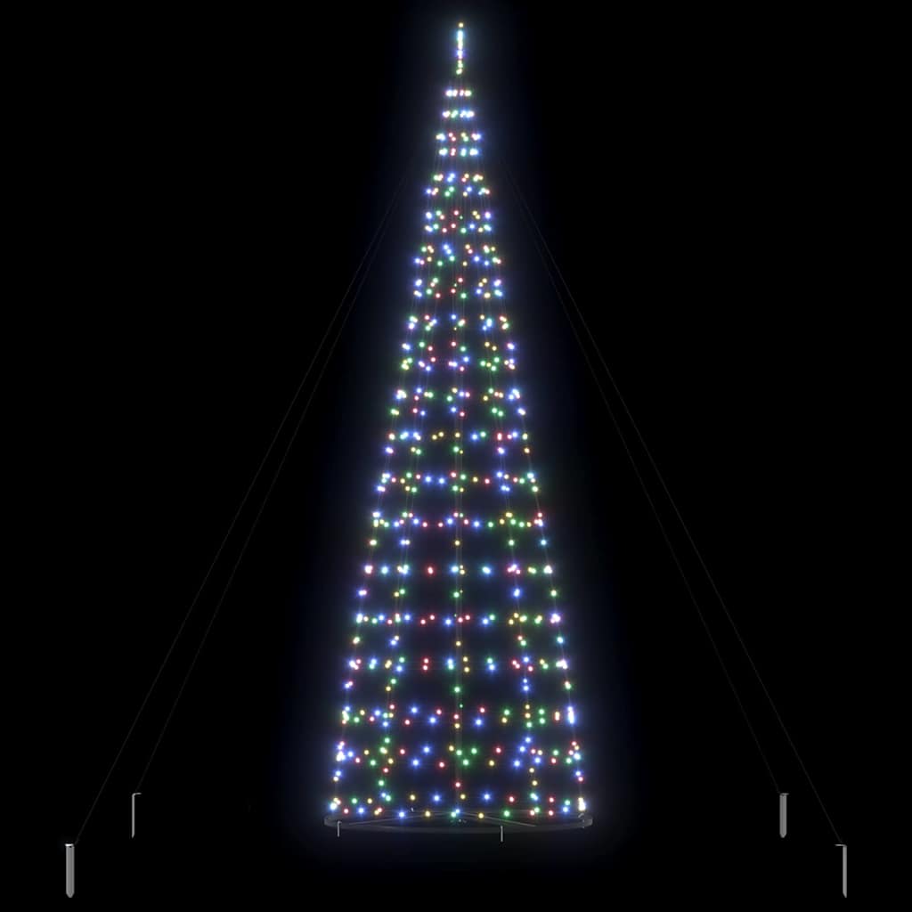 LED Χριστουγεννιάτικο Δέντρο EKENAS 400 εκ. 800 LED Πολύχρωμο