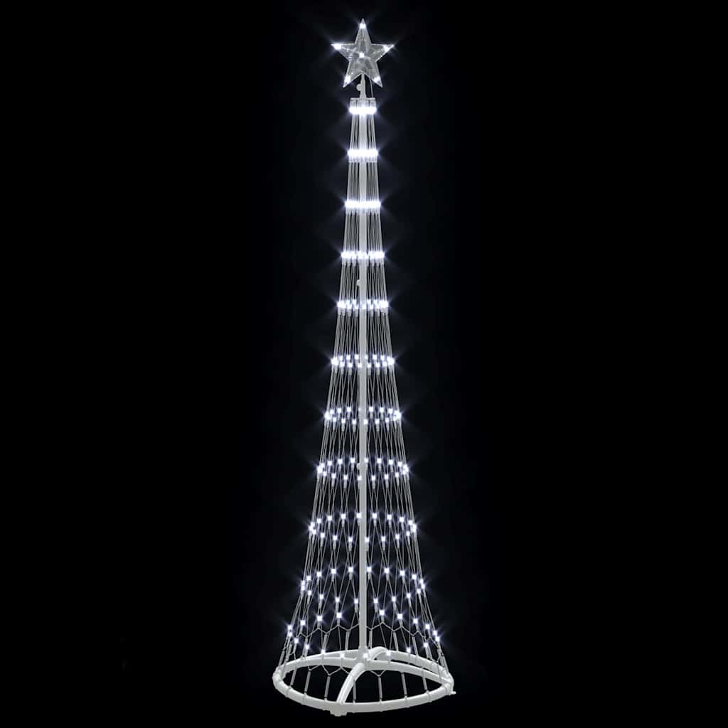 LED Χριστουγεννιάτικο Δέντρο Ψυχρό λευκό 51 x 51 x 190 εκ