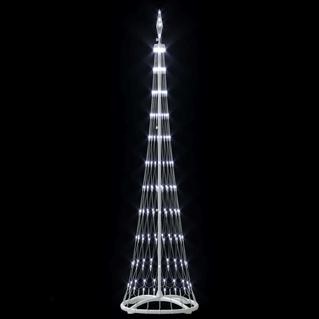 LED Χριστουγεννιάτικο Δέντρο Ψυχρό λευκό 51 x 51 x 190 εκ