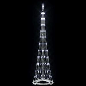 LED Χριστουγεννιάτικο Δέντρο Ψυχρό λευκό 51 x 51 x 190 εκ