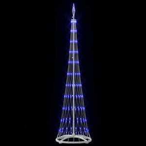LED Χριστουγεννιάτικο Δέντρο Μπλε 51 x 51 x 190 εκ Μέταλλο - Pakobazaar