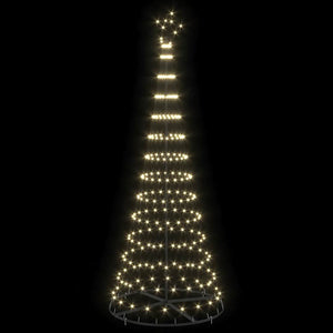 LED Χριστουγεννιάτικο Δέντρο Θερμό λευκό 250 cm Μέταλλο