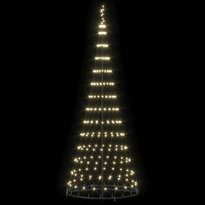 LED Χριστουγεννιάτικο Δέντρο Θερμό λευκό 250 cm Μέταλλο