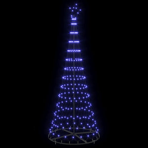 LED Χριστουγεννιάτικο Δέντρο με 295 LED Μπλε 250 cm Μέταλλο - Pakobazaar