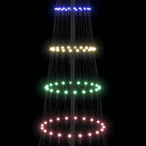 LED Χριστουγεννιάτικο Δέντρο Πολύχρωμο 302,5 εκ. Μέταλλο
