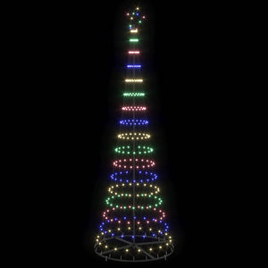 LED Χριστουγεννιάτικο Δέντρο Πολύχρωμο 302,5 εκ. Μέταλλο