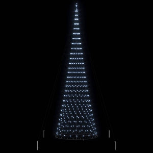 LED Χριστουγεννιάτικο Δέντρο Ψυχρό λευκό 399 εκ. Μέταλλο - Pakobazaar