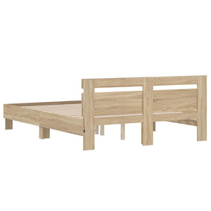 Σκελετός Κρεβατιού Σονόμα 152 x 203 cm Επεξεργασμένο ξύλο - Pakobazaar