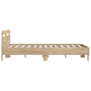 Σκελετός Κρεβατιού Σονόμα 152 x 203 cm Επεξεργασμένο ξύλο - Pakobazaar