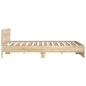 Σκελετός Κρεβατιού Σονόμα 152 x 203 cm Επεξεργασμένο ξύλο - Pakobazaar