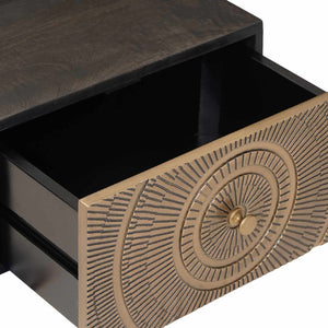 Κομοδίνο Ορείχαλκος 40 x 30 x 20 εκ - Pakobazaar