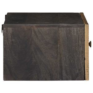 Κομοδίνο Ορείχαλκος 40 x 30 x 20 εκ - Pakobazaar