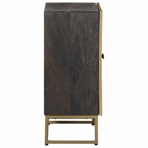 Πλαϊνό γραφείο Ορείχαλκος 53,5 x 30 x 70 εκ - Pakobazaar