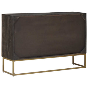 Πλαϊνό γραφείο Ορείχαλκος 105 x 30 x 70 εκ - Pakobazaar