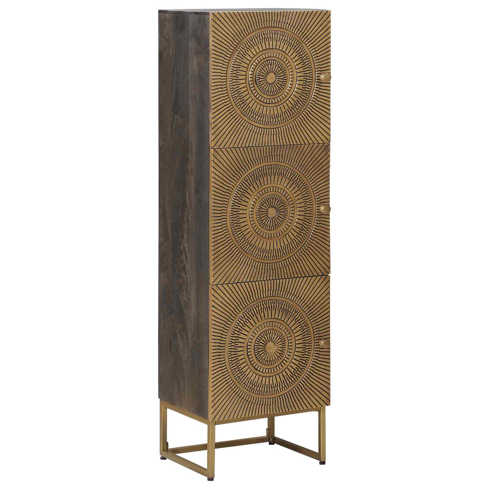 Highboard Ορείχαλκος 35 x 30 x 120 cm - Pakobazaar