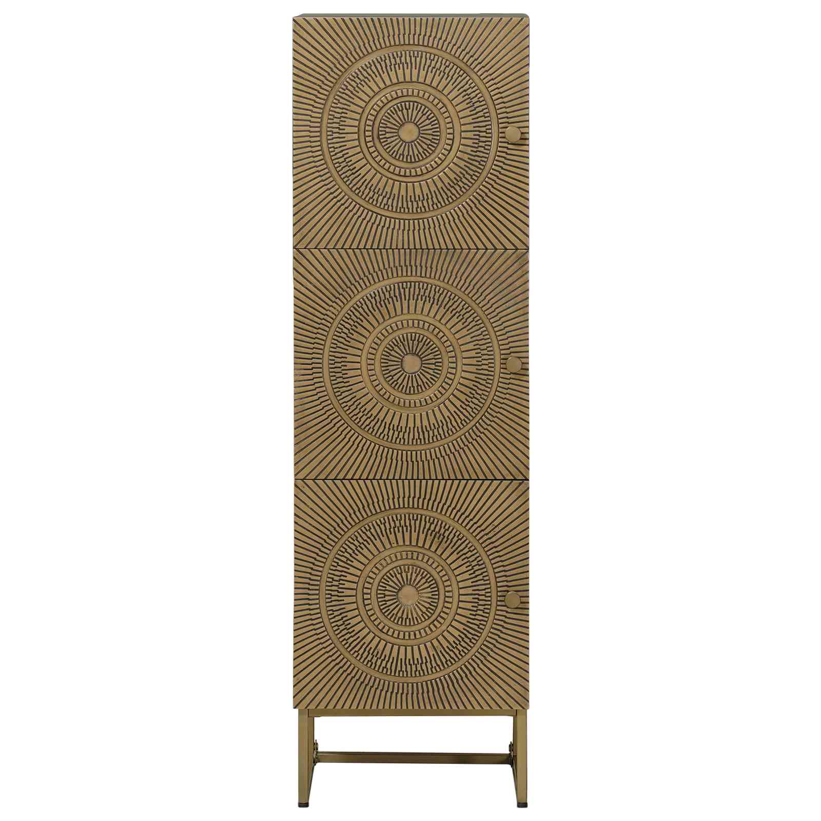 Highboard Ορείχαλκος 35 x 30 x 120 cm - Pakobazaar