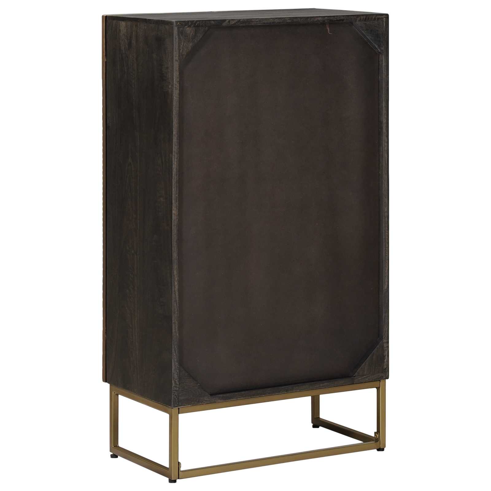 Highboard Ορείχαλκος 53,5 x 30 x 95 εκ - Pakobazaar