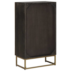 Highboard Ορείχαλκος 53,5 x 30 x 95 εκ - Pakobazaar
