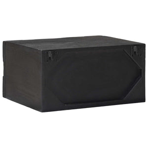Κομοδίνο με συρτάρι Μαύρο 40 x 30 x 20 εκ - Pakobazaar
