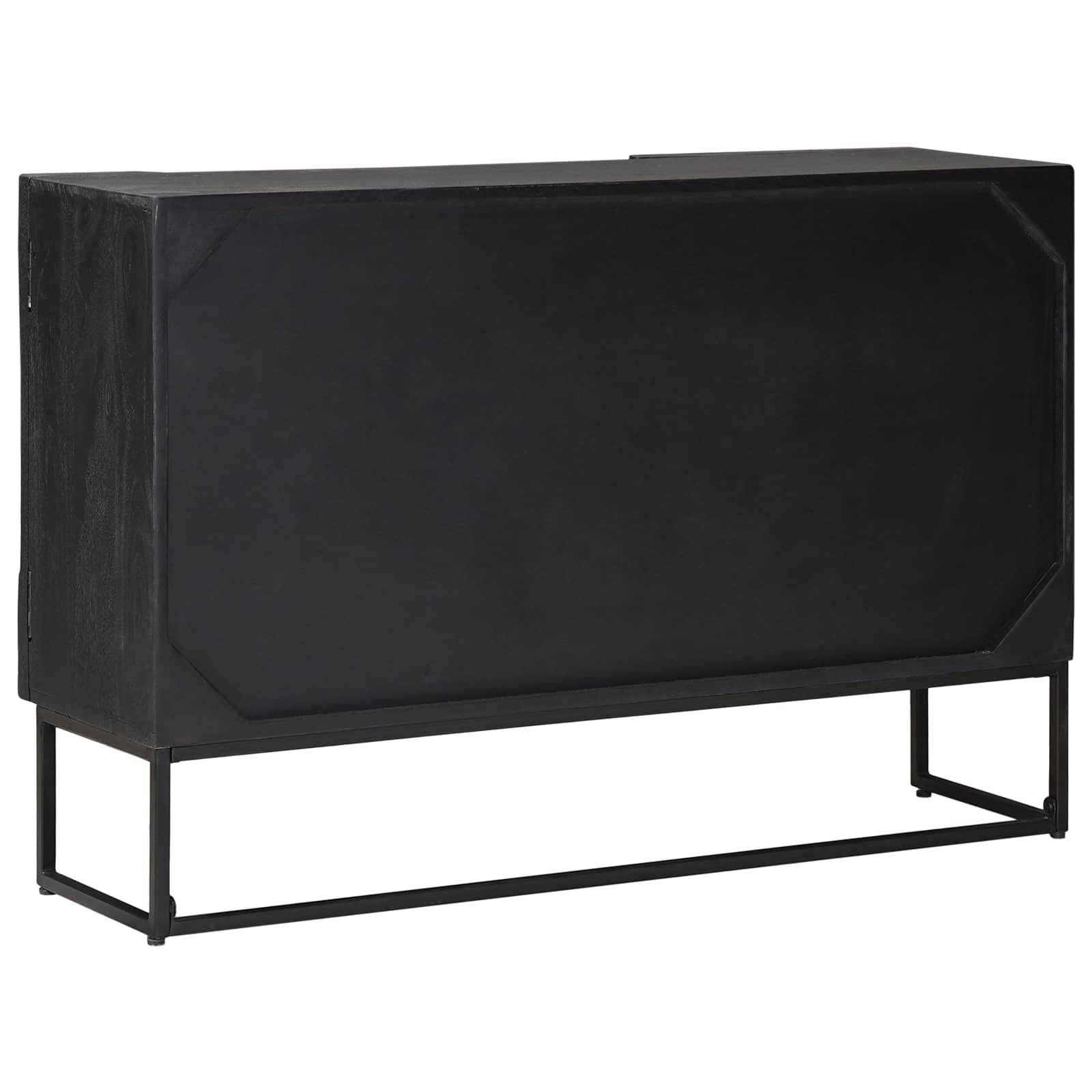 Πλαϊνό γραφείο Μαύρο 105 x 30 x 68 εκ - Pakobazaar