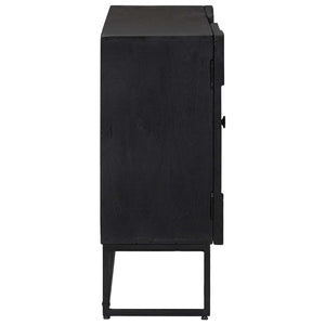 Πλαϊνό γραφείο Μαύρο 105 x 30 x 68 εκ - Pakobazaar