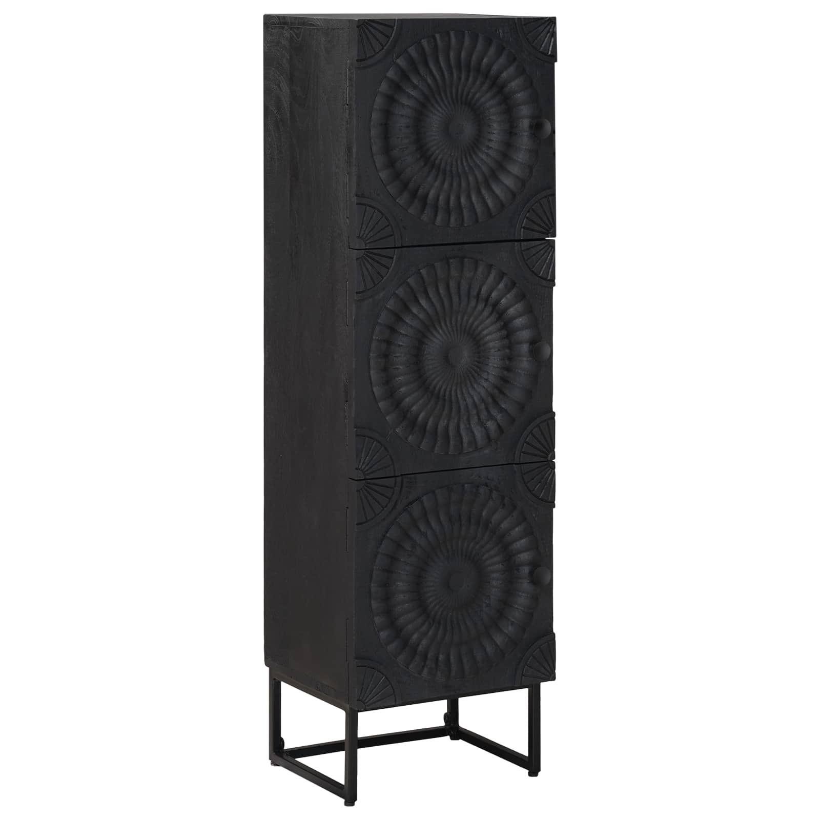 Highboard Μαύρο 35 x 30 x 120 cm - Pakobazaar