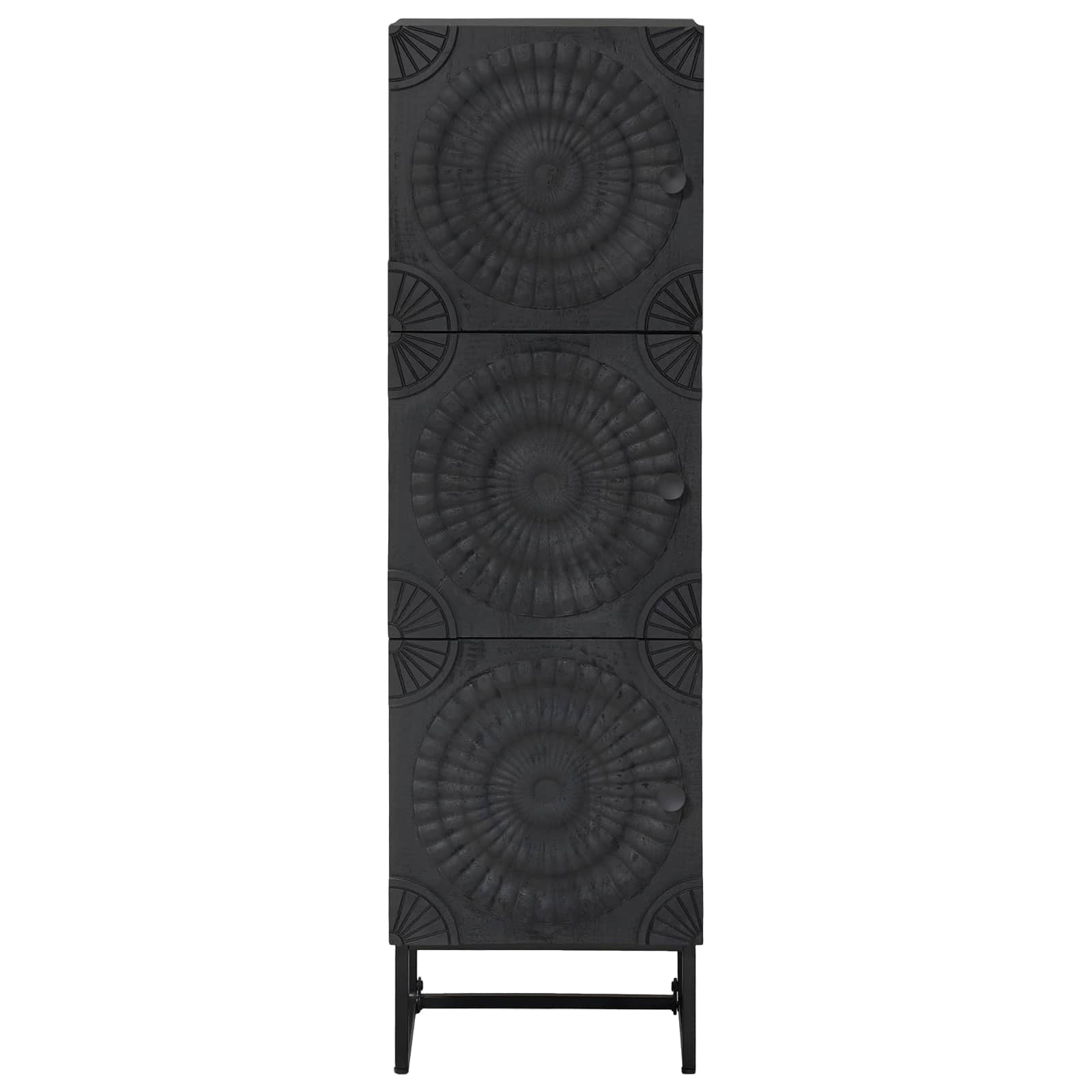 Highboard Μαύρο 35 x 30 x 120 cm - Pakobazaar