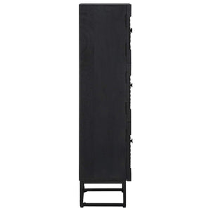 Highboard Μαύρο 35 x 30 x 120 cm - Pakobazaar