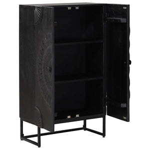 Highboard Μαύρο 55 x 30 x 95 εκ - Pakobazaar