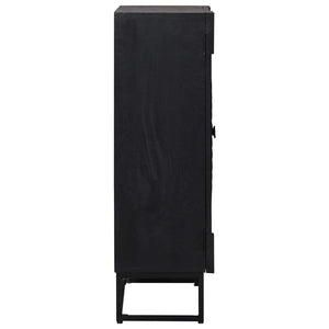 Highboard Μαύρο 55 x 30 x 95 εκ - Pakobazaar