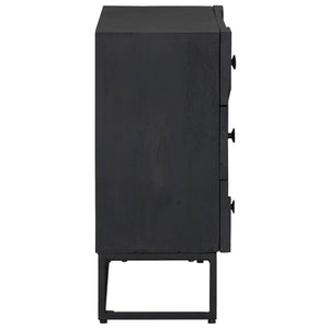 Ντουλάπι με Συρτάρια με συρτάρι Μαύρο 75 x 30 x 65 εκ - Pakobazaar