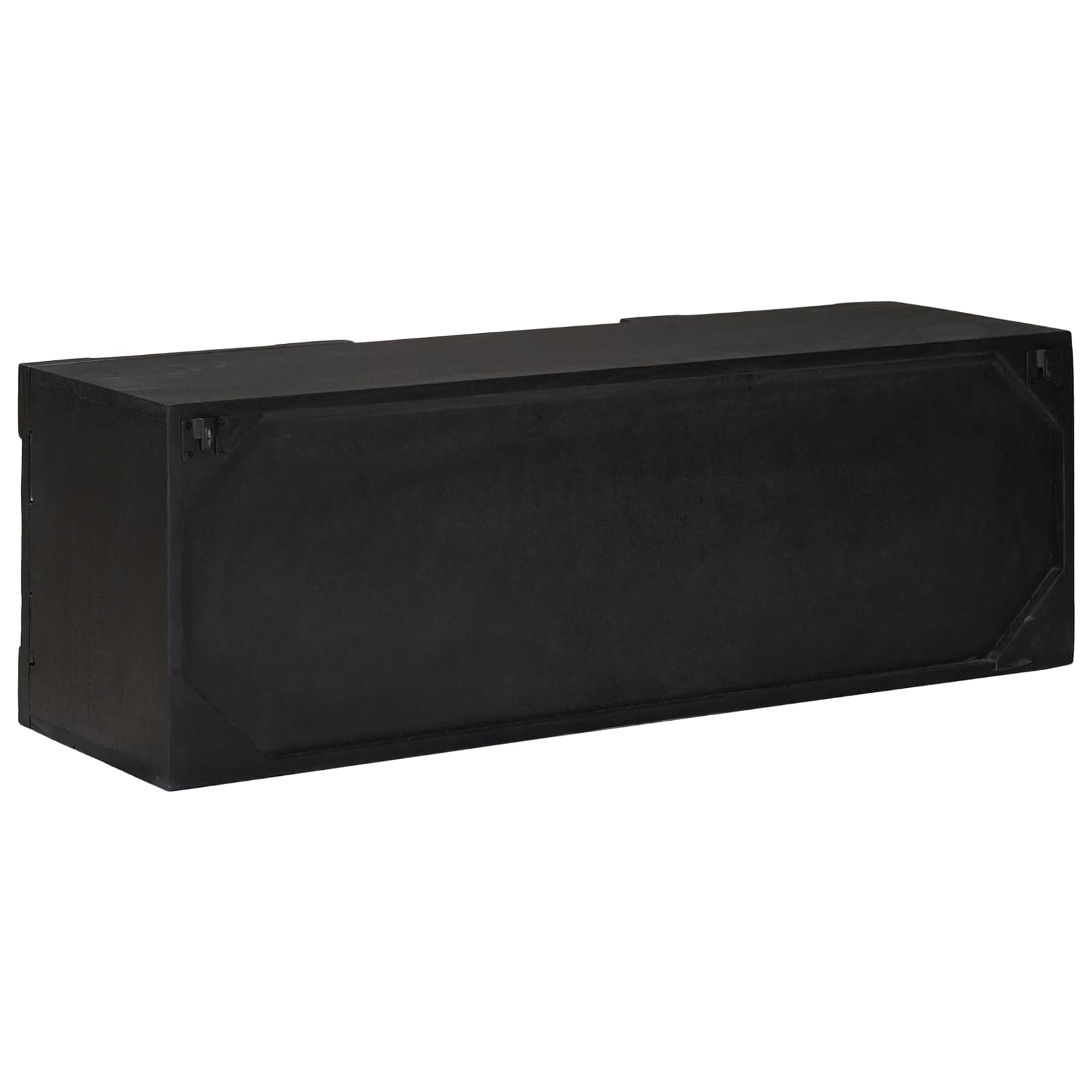 Ντουλάπι TV με ράφι με αποθήκευση Μαύρο 105 x 30 x 35 εκ - Pakobazaar