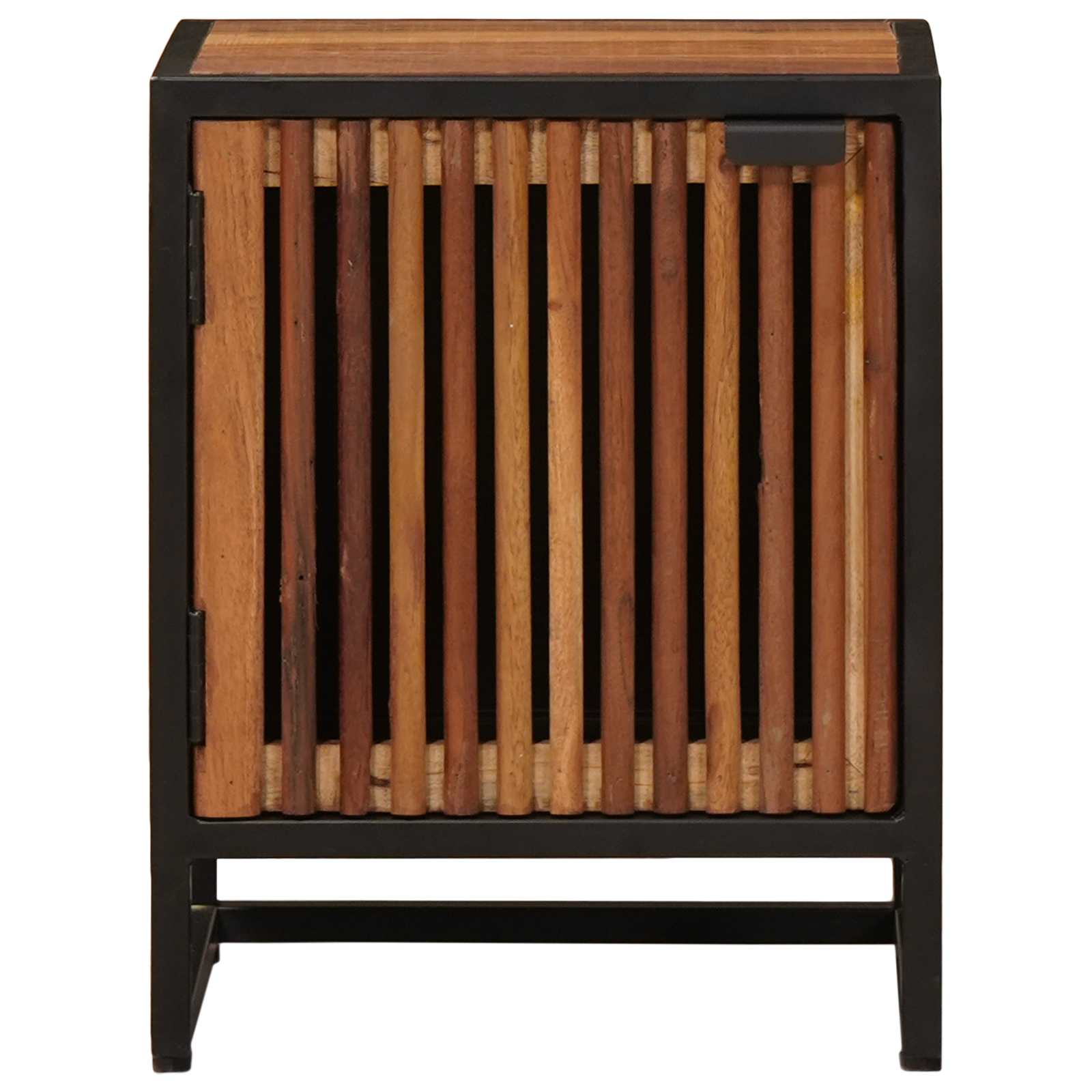 Χειροποίητο Κομοδίνο Φυσικό 40 x 30 x 50 cm Στερεό ξύλο μάνγκο