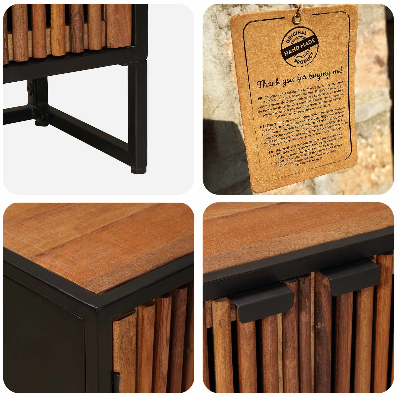 Πλαϊνό γραφείο 53 x 30 x 70 εκ - Pakobazaar