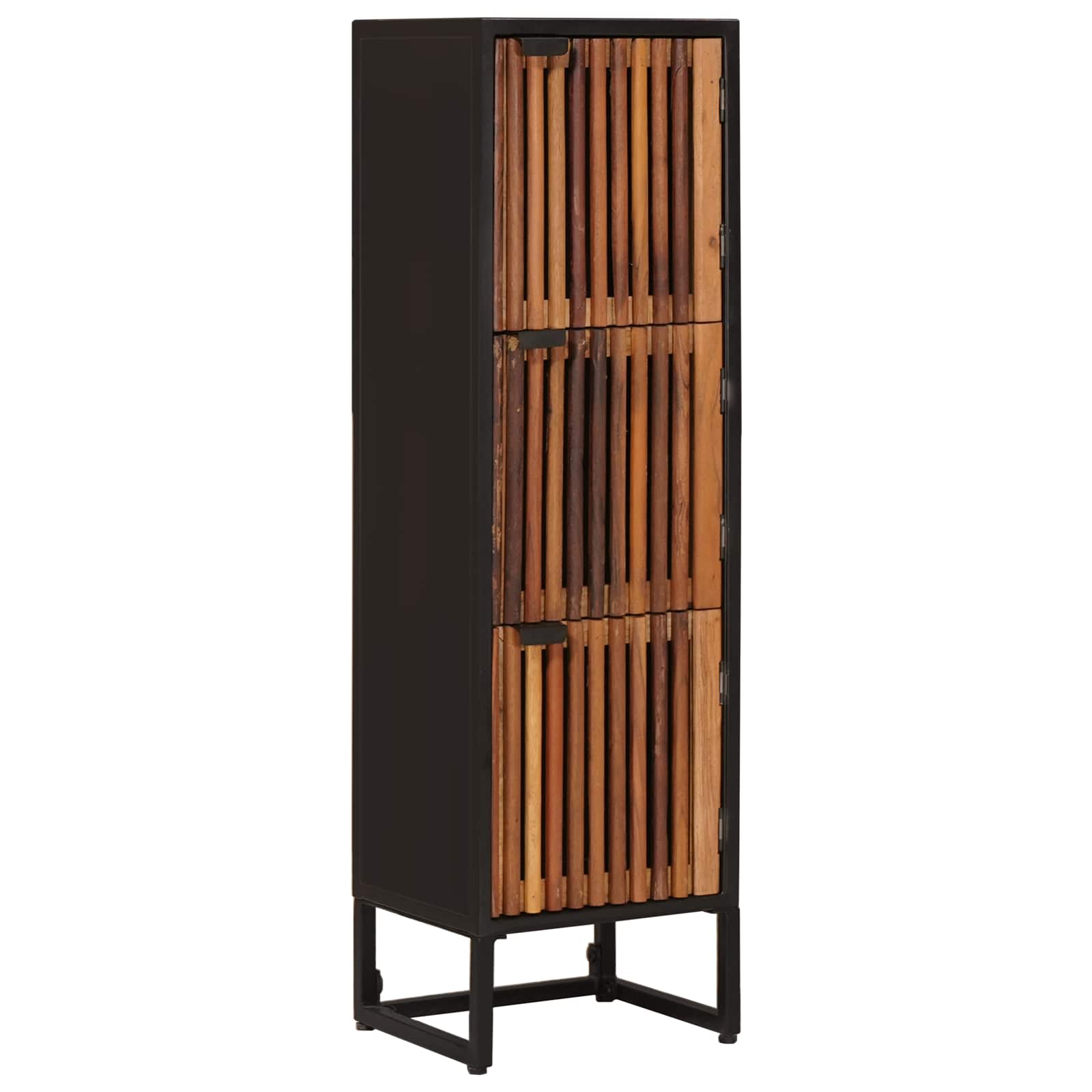Highboard 35 x 30 x 120 cm Στερεό Ξύλο Μάνγκο και Μηχανικά Ξύλα - Pakobazaar