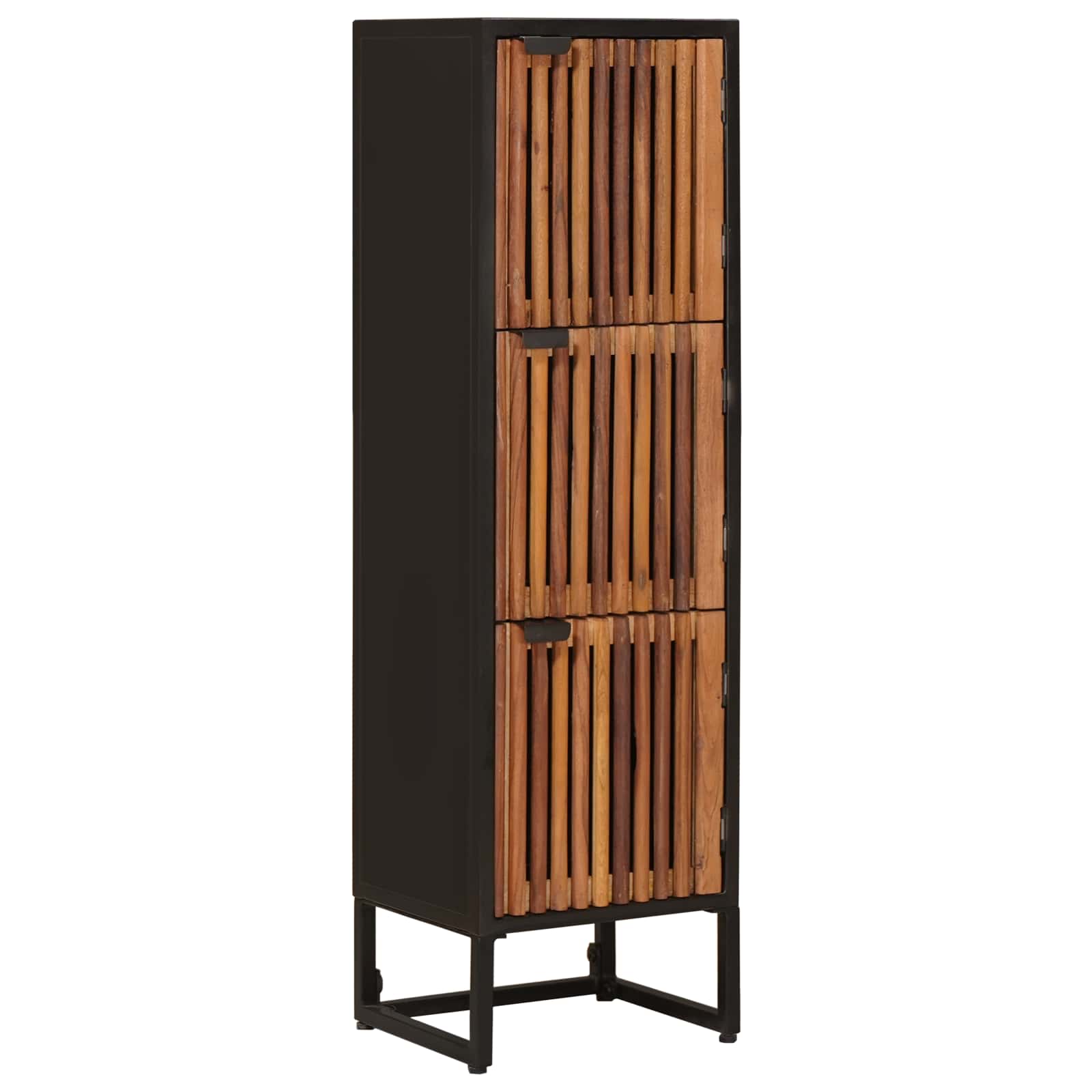 Highboard 35 x 30 x 120 cm Στερεό Ξύλο Μάνγκο και Μηχανικά Ξύλα - Pakobazaar