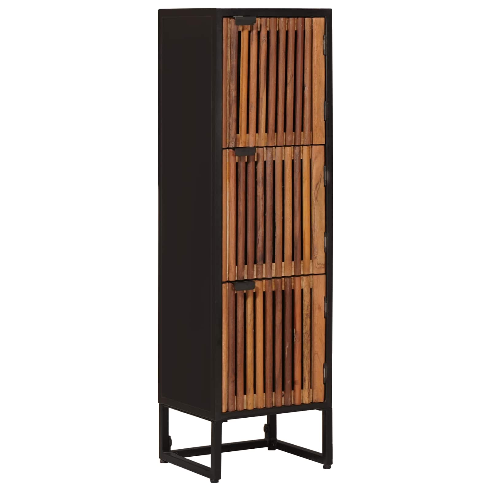 Highboard 35 x 30 x 120 cm Στερεό Ξύλο Μάνγκο και Μηχανικά Ξύλα - Pakobazaar