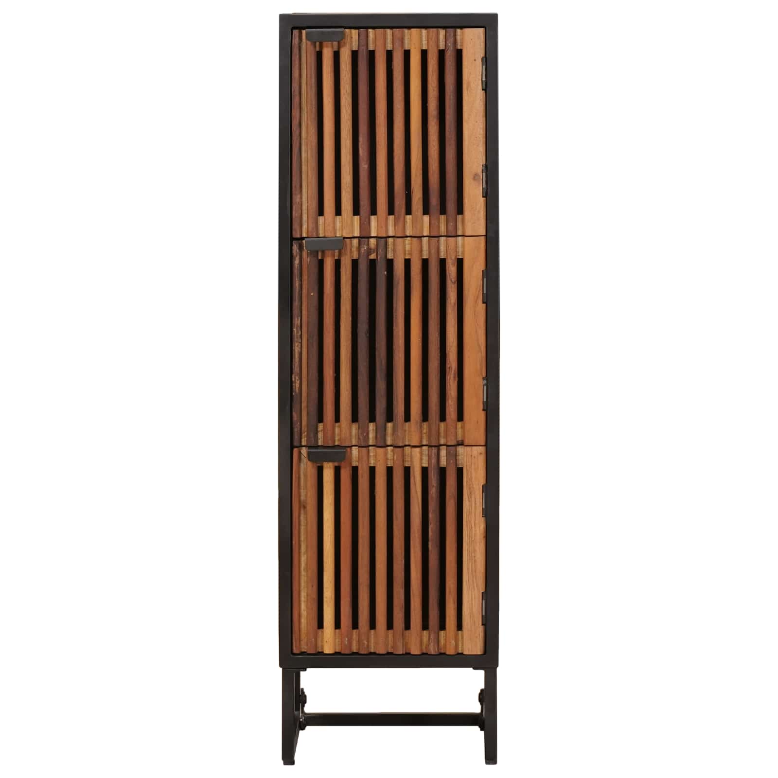 Highboard 35 x 30 x 120 cm Στερεό Ξύλο Μάνγκο και Μηχανικά Ξύλα - Pakobazaar