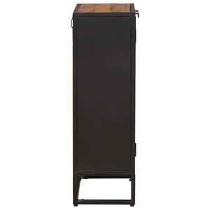 Highboard 53 x 30 x 95 εκ. Στερεό Ξύλο Μάνγκο και Μηχανικά Ξύλα - Pakobazaar