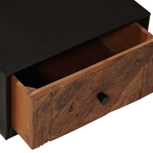 Χειροποίητο Κομοδίνο Φυσικό 40 x 30 x 20 εκ - Pakobazaar